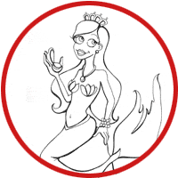 Little Mermaid Coloring  Pages