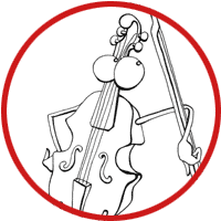 Violon coloriage