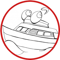 Bateau coloriage