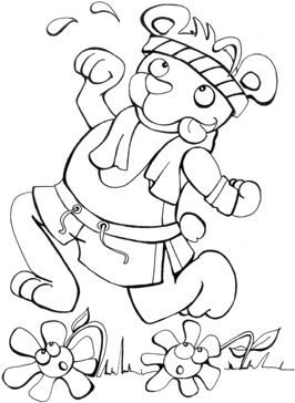 care bear coloring page