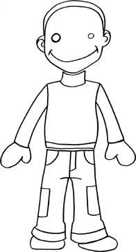 kid coloring page