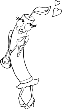love coloring page