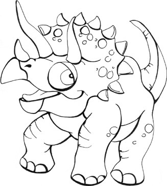 Coloring on Free Dinosaur Coloring Pages For Kids  Interactive Coloring Book Pages