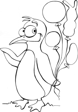 Coloring Sheets  Kids on Free Ice Age Coloring Pages For Kids  Printable Penguin Coloring Pages