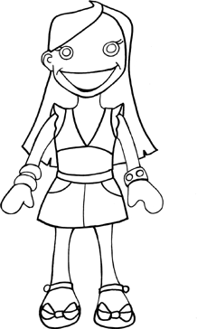 Barney Coloring Pages on Sister Coloring Pages Gif