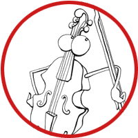 disegno di violino per bambini